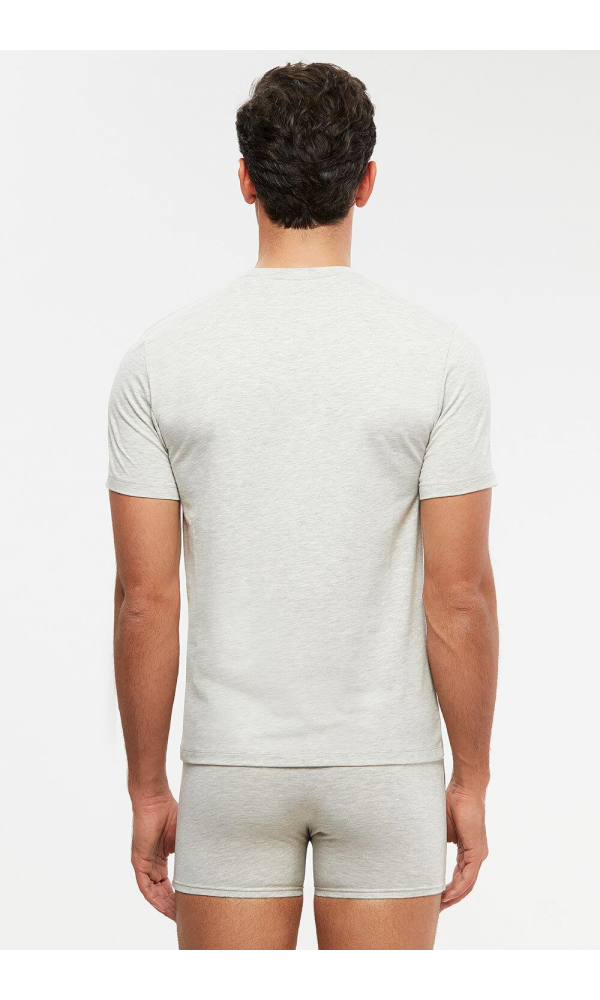 KOM ERKEK JAMES 2LI T-SHIRT SİYAH