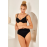 LAPİENO 254262 Kaplı Toparlayıcı Bikini Takım SİYAH