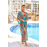 LAPİENO 6124 BAYAN DESENLİ PAREO Mint