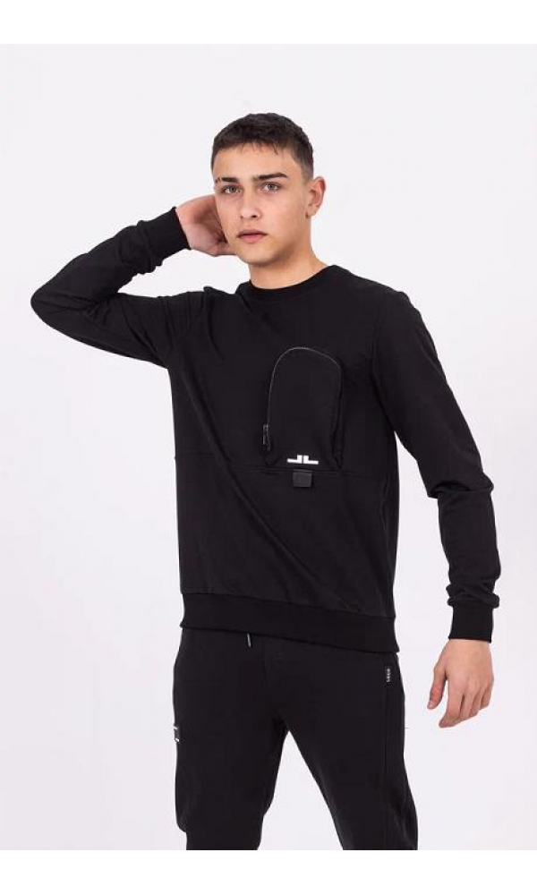 LOCO LOCO 7211 ERKEK ÇOCUK SWEAT SİYAH