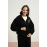 LOCO LOCO 7813 KIZ ÇOCUK İKİ İPLİK SWEAT TAKIM SİYAH