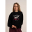 LOCO LOCO 7879 KIZ ÇOCUK İKİ İPLİK SWEAT SİYAH