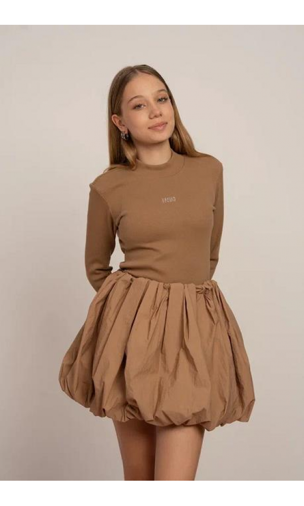 LOCO LOCO 7900 KIZ ÇOCUK PARAŞÜT BALON ETEK CAMEL