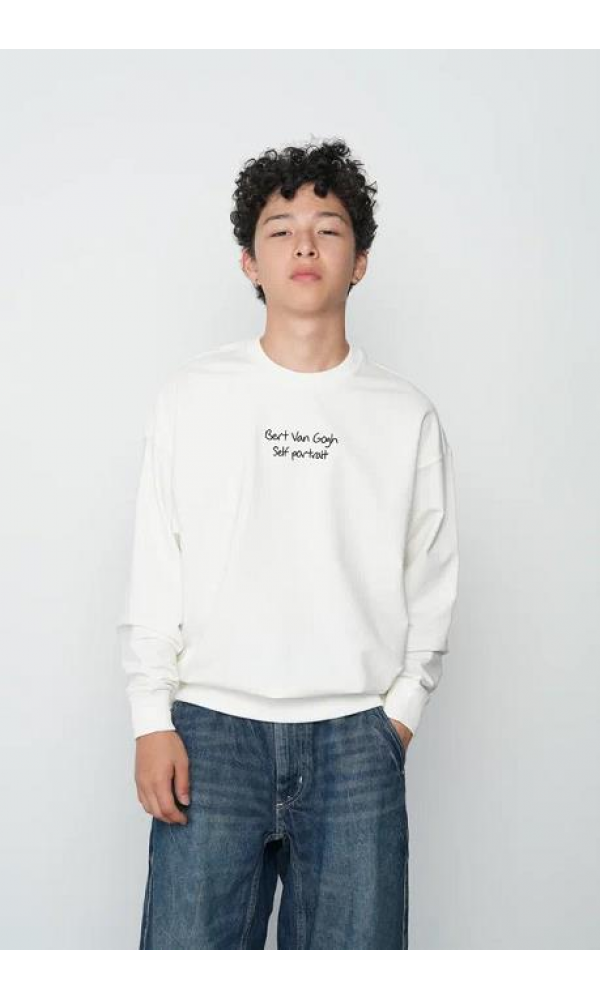 LOCO LOCO 8140 ERKEK ÇOCUK SWEAT EKRU