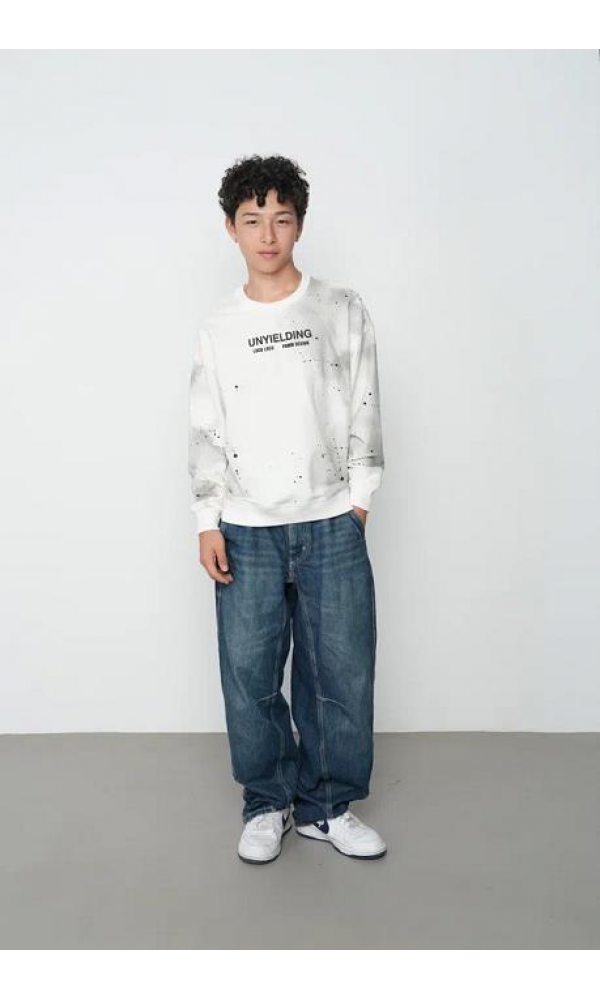 LOCO LOCO 8143 ERKEK ÇOCUK SWEAT EKRU