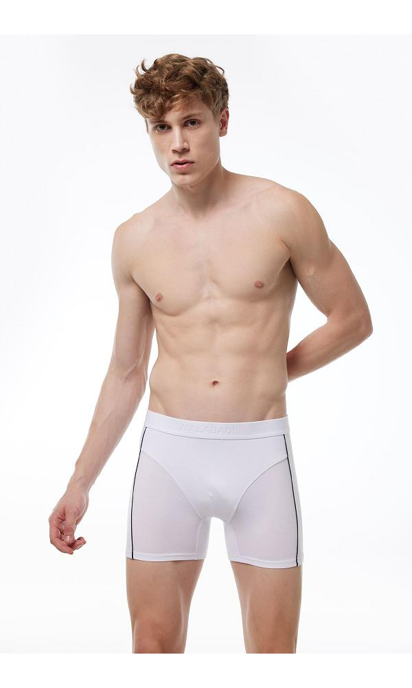 MALABADİ 017 ERKEK TROY UZUN BOXER SİYAH