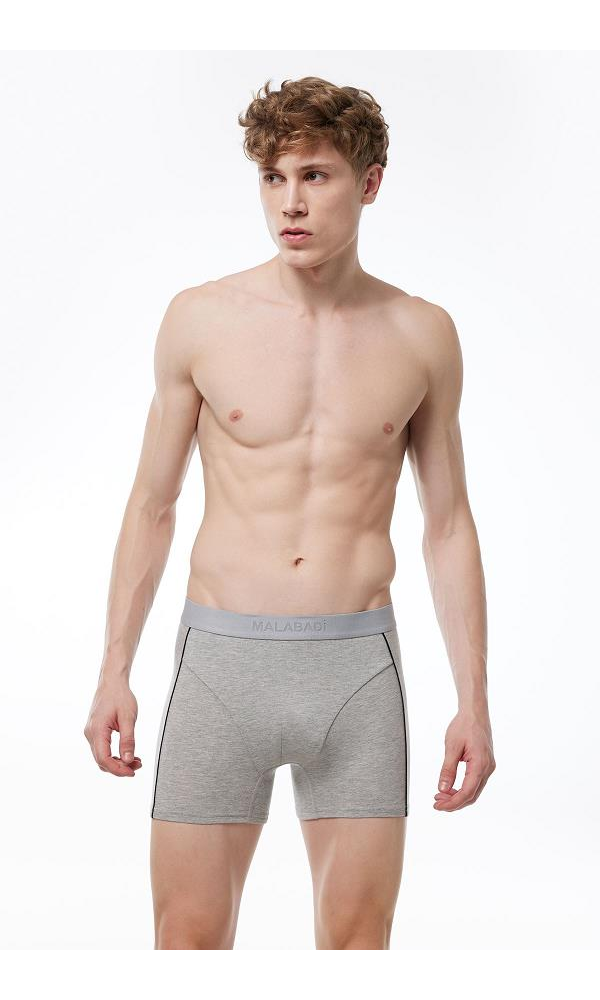 MALABADİ 017 ERKEK TROY UZUN BOXER SİYAH