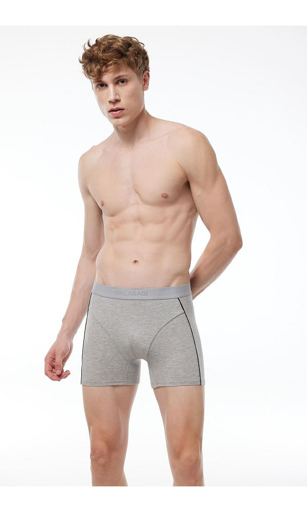 MALABADİ 017 ERKEK TROY UZUN BOXER SİYAH