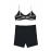 NEOPY 255309 Landau Bustiyet Şortlu İkili Bikini YEŞİL