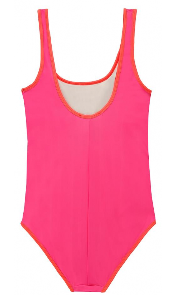 NEOPY 255311 irlanda askılı kız çocuk mayo PEMBE