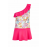 NEOPY 5575 KIZ ÇOCUK ETEKLİ MAYO PEMBE