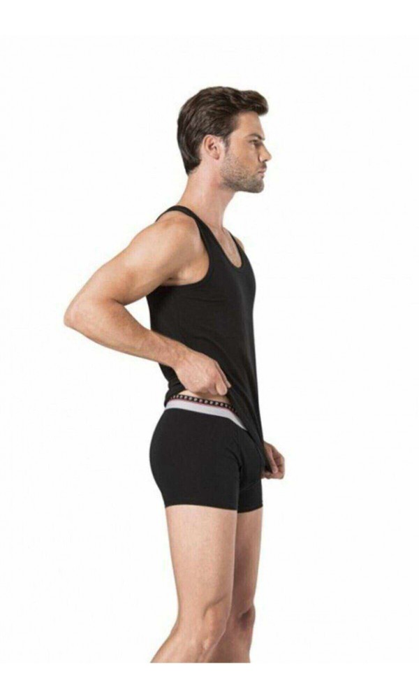 P.CARDİN 155 ATLET BOXER TAKIM SİYAH