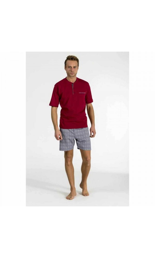 P.CARDİN 5540 5Lİ ERKEK ROB TAKIM BORDO