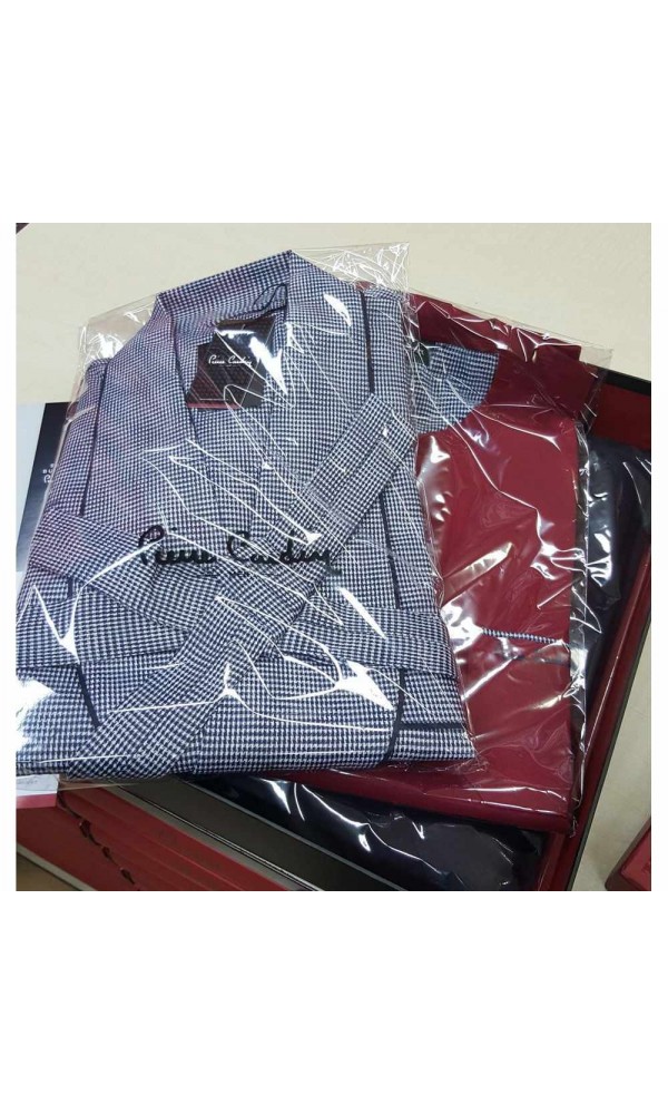 P.CARDİN 5540 5Lİ ERKEK ROB TAKIM BORDO