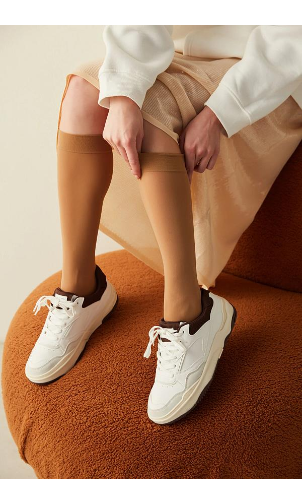 PENTİ EXTRA COTTON PANTOLON ÇORABI TEN