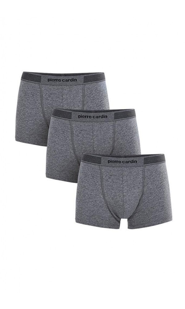 PİERRE CARDİN 435 ERKEK 3LÜ BOXER ANTRASİT