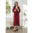 PİERRE CARDİN 5045 PENYE 6LI SET BORDO