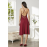 PİERRE CARDİN 5045 PENYE 6LI SET BORDO