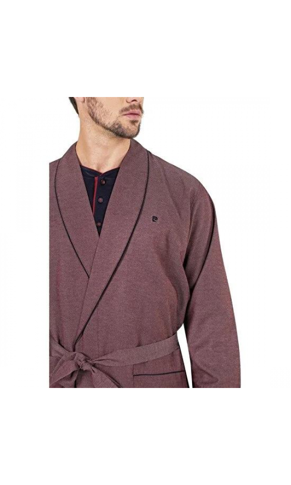 PİERRE CARDİN 5615 3LÜ ERKEK ROB TAKIM BORDO