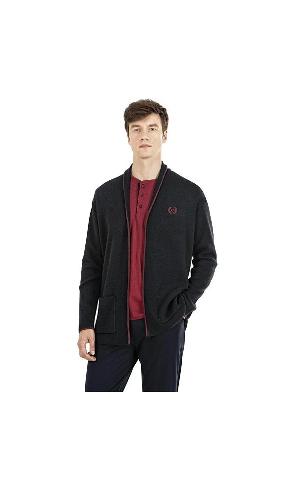 PİERRE CARDİN 5630 3LÜ ERKEK ROB TAKIM BORDO