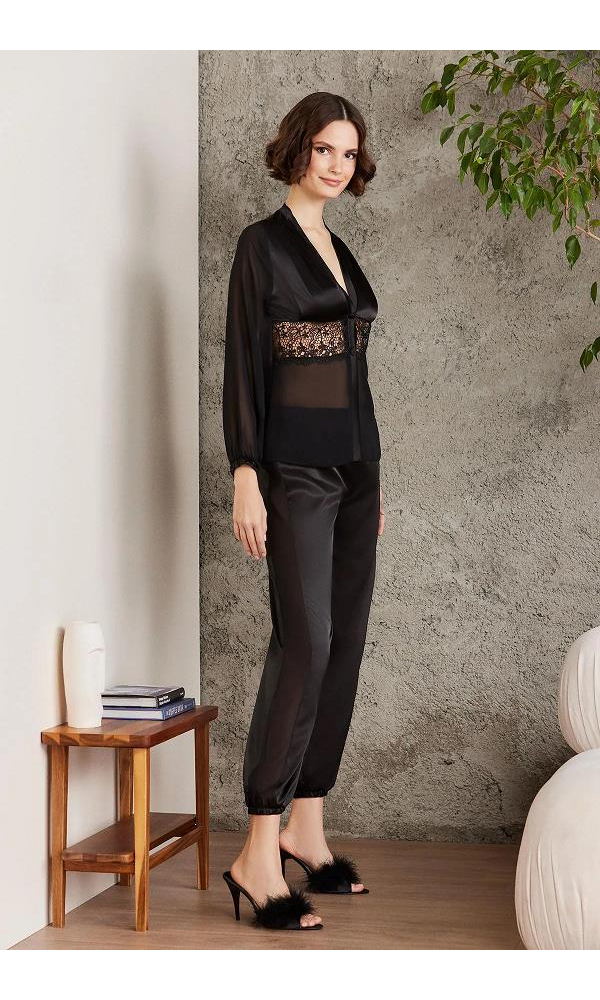 PİERRE CARDİN 6005 SATEN 6LI SET Gül Kurusu