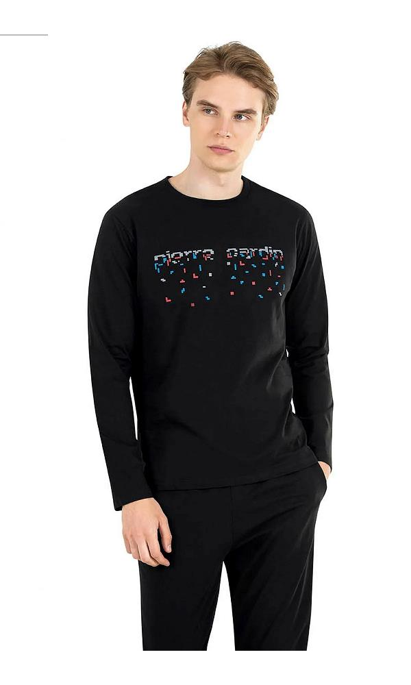 PİERRE CARDİN 6028 ERKEK PİJAMA TAKIMI PEMBE
