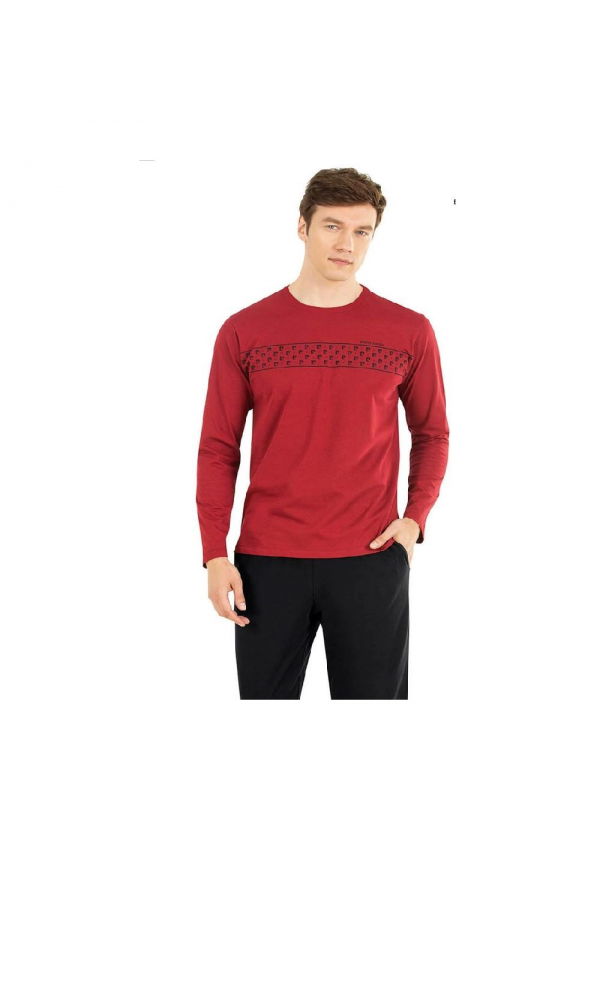 PİERRE CARDİN 6032 ERKEK PİJAMA TAKIMI LACİVERT