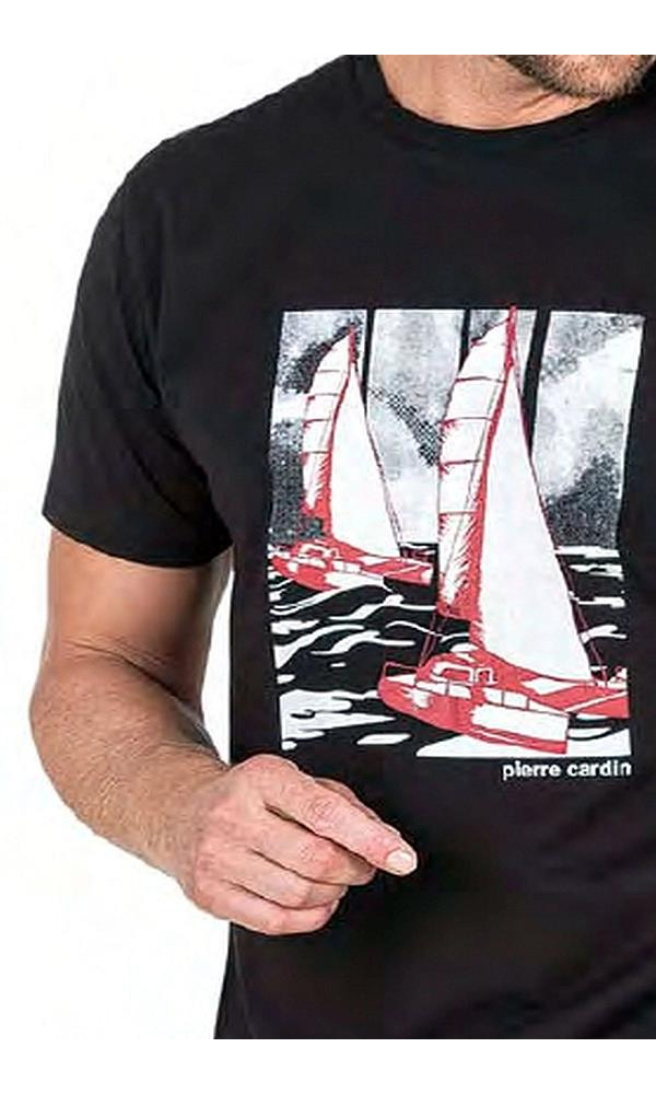 PİERRE CARDİN 6039 ERKEK ŞORTLU TAKIM BORDO