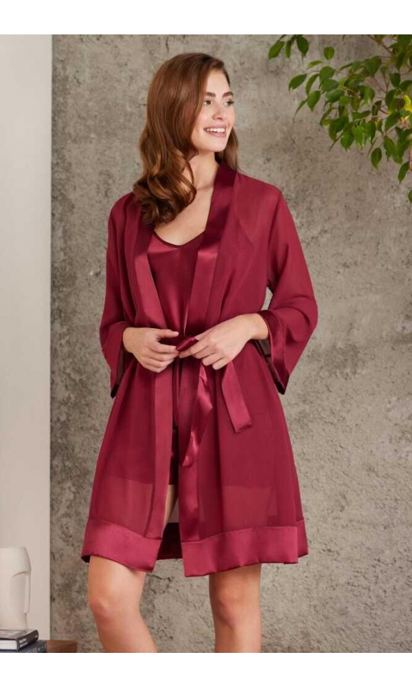 PİERRE CARDİN 7085 4LÜ SATEN SET EKRU