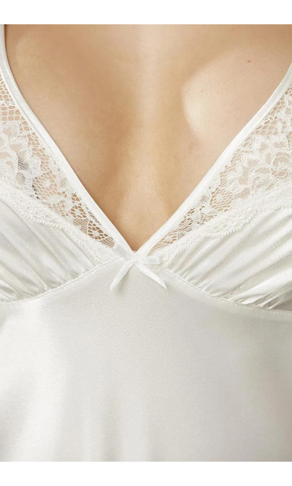 PİERRE CARDİN 860 SATEN GECELİK Lila