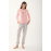 PİERRE CARDİN 8712-S KADIN PİJAMA TAKIMI Somon