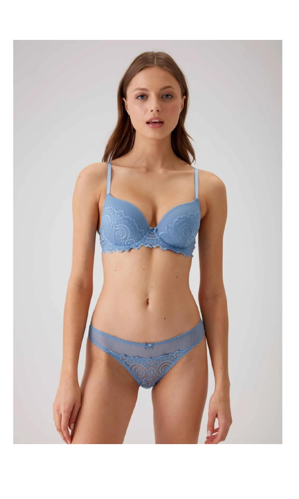 PİERRE CARDİN ROME SOFT PUSH UP TAKIM 4740 EKRU