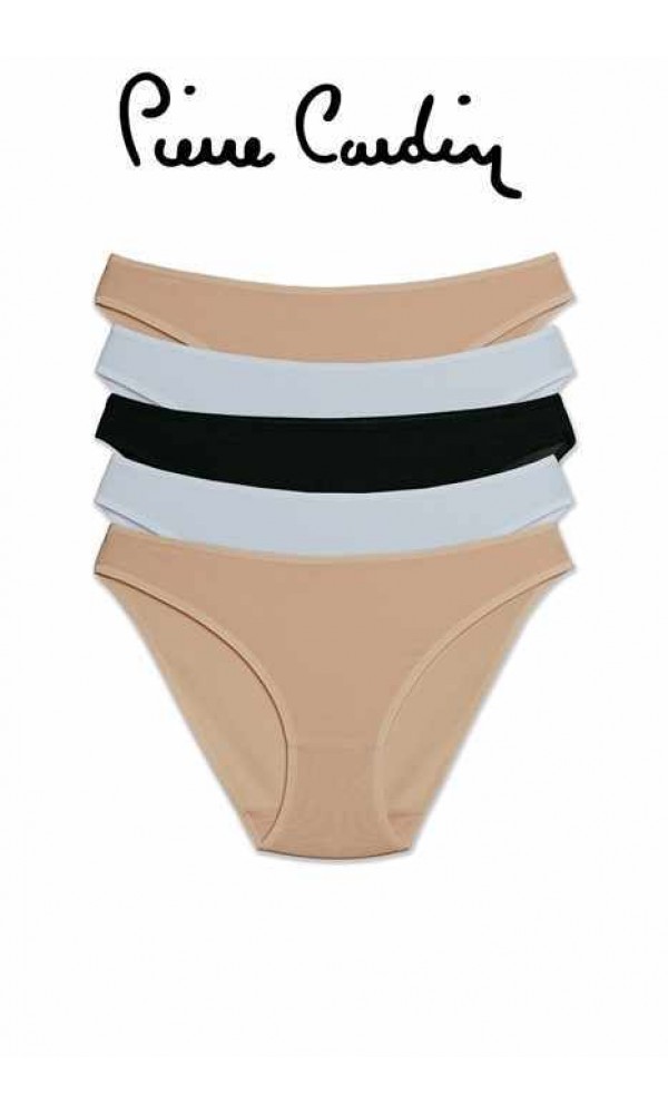 Pierre Cardin Yüksek Bel 5Li Bayan Külot 2057 SİYAH