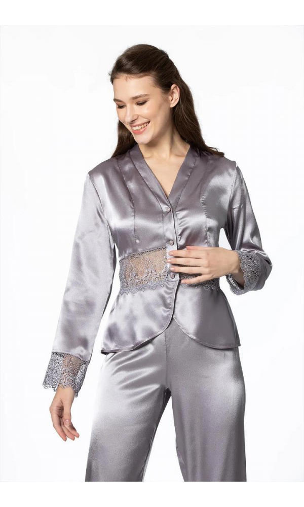 PİRRE CARDİN 6040 SATEN 6LI SET MİST