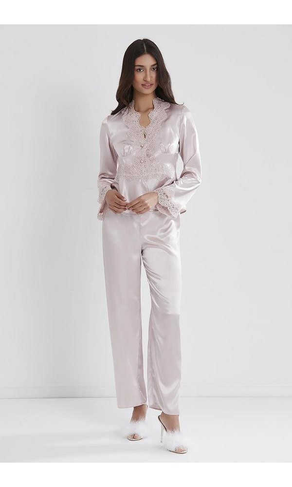 PİRRE CARDİN 6335 SATEN 6LI SET EKRU