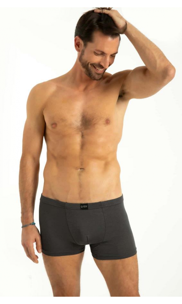 Q-EN 514 BAMBU ERKEK BOXER KIRMIZI