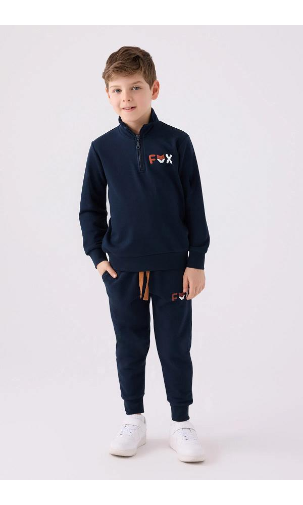 ROLY POLY 3434-2 ERKEK ÇOCUK  EŞOFMAN TAKIM YEŞİL