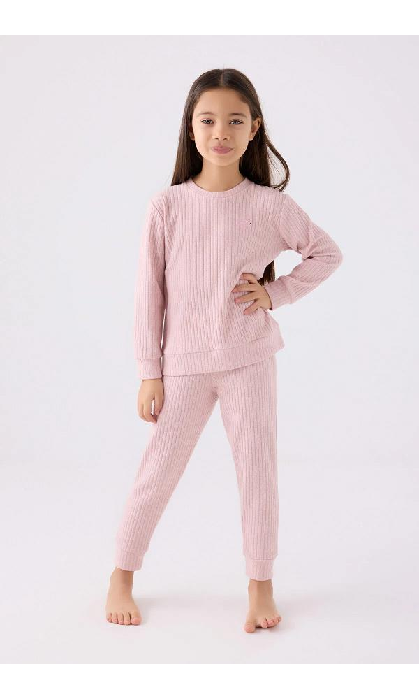 ROLY POLY 3464-2 KIZ ÇOCUK PİJAMA TAKIMI SU YEŞİLİ