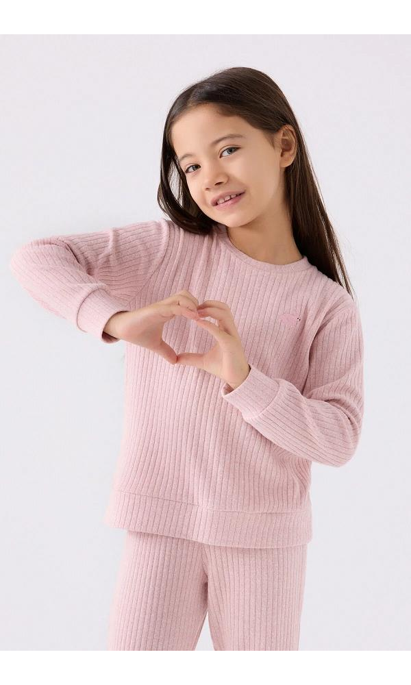 ROLY POLY 3464-2 KIZ ÇOCUK PİJAMA TAKIMI SU YEŞİLİ