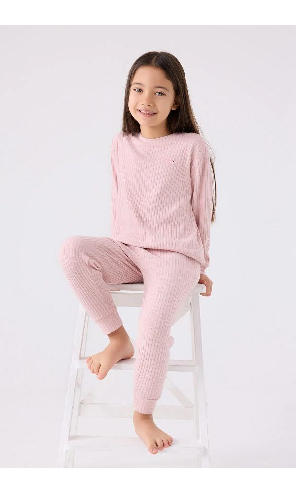 ROLY POLY 3464-2 KIZ ÇOCUK PİJAMA TAKIMI SU YEŞİLİ