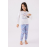 ROLY POLY 3477-G KIZ ÇOCUK PİJAMA TAKIM KREM