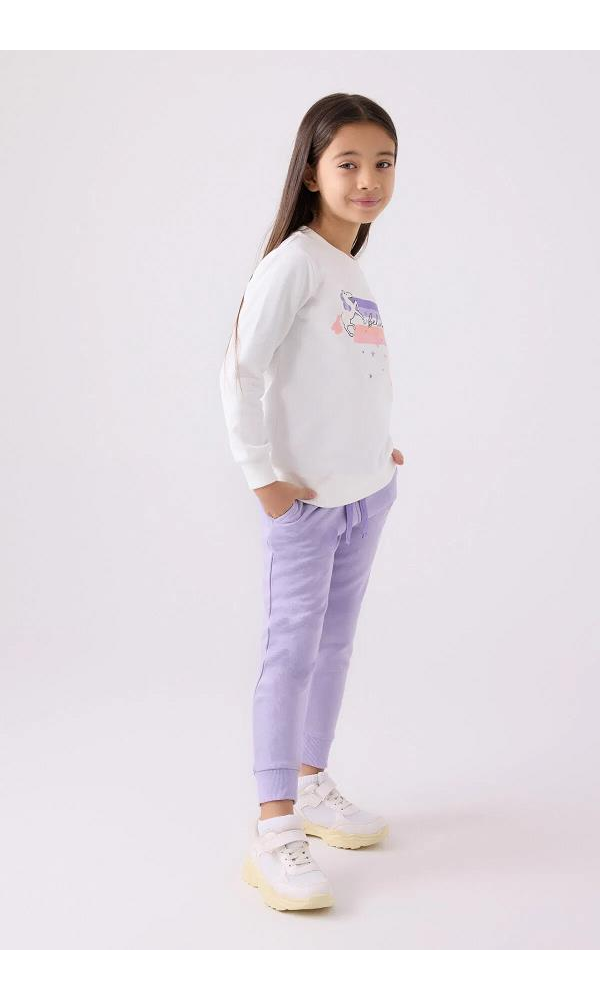 ROLY POLY 3478-2  KIZ ÇOCUK EŞOFMAN TAKIM MAVİ