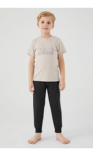 ROLY POLY RP 3039-2 ERKEK ÇOCUK PİJAMA TAKIM TURUNCU