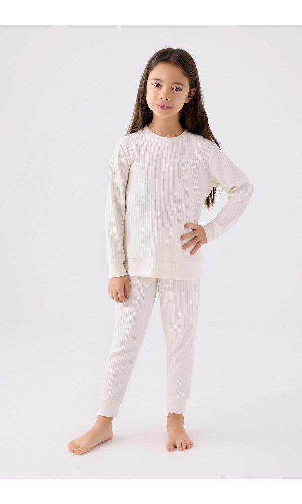 ROLY POLY RP 3464-G KIZ PİJAMA TAKIMI SU YEŞİLİ