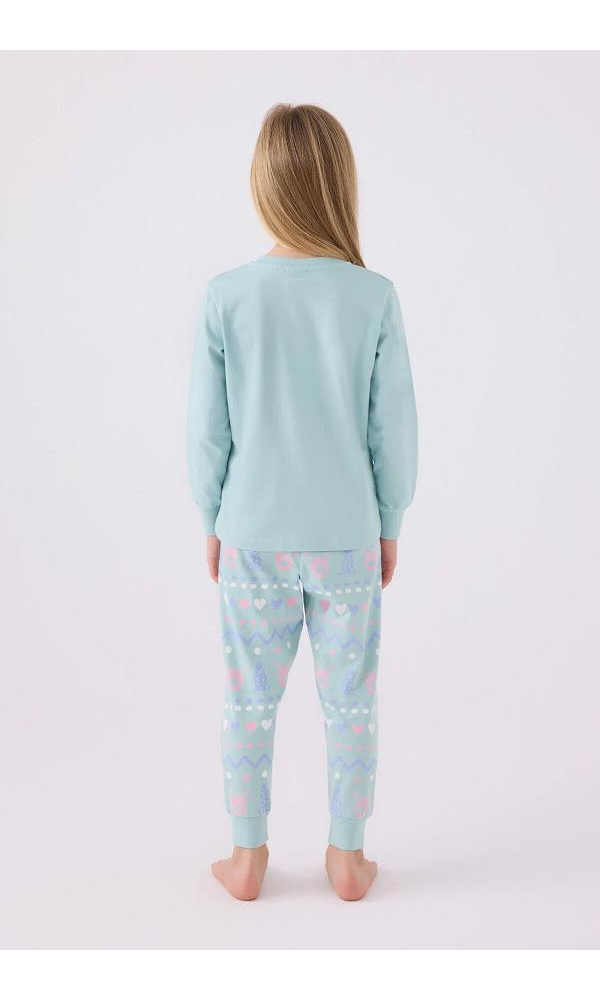 ROLY POLY RP 3486-G KIZ PİJAMA TAKIMI SU YEŞİLİ