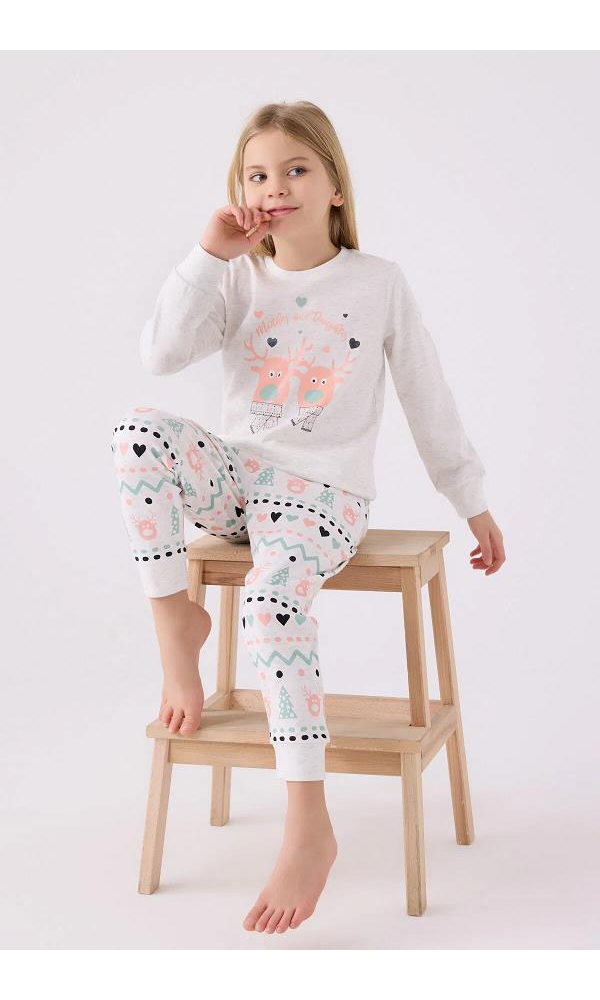 ROLY POLY RP 3486-G KIZ PİJAMA TAKIMI SU YEŞİLİ