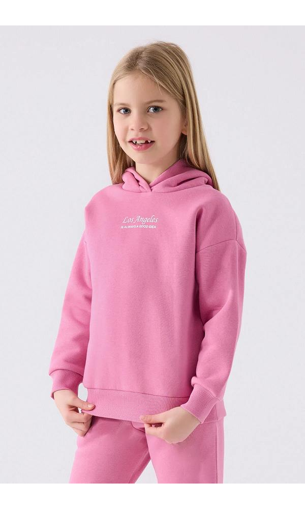 ROLY POLY RP 3500-G KIZ EŞOFMAN TAKIMI PEMBE