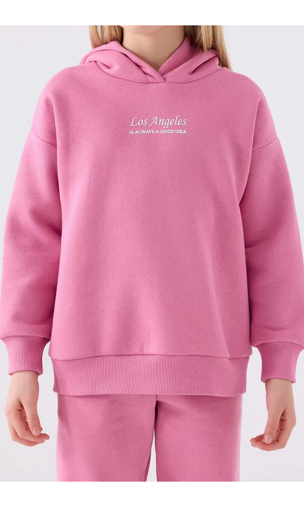 ROLY POLY RP 3500-G KIZ EŞOFMAN TAKIMI PEMBE