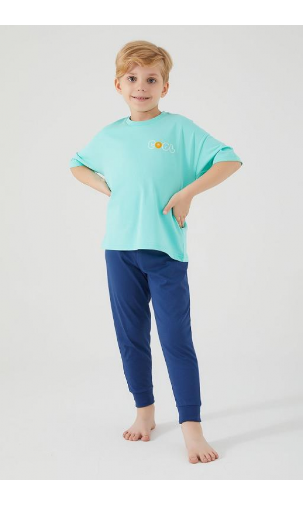 ROLY POLY RP3015-2 ERKEK ÇOCUK PİJAMA TAKIM LACİVERT