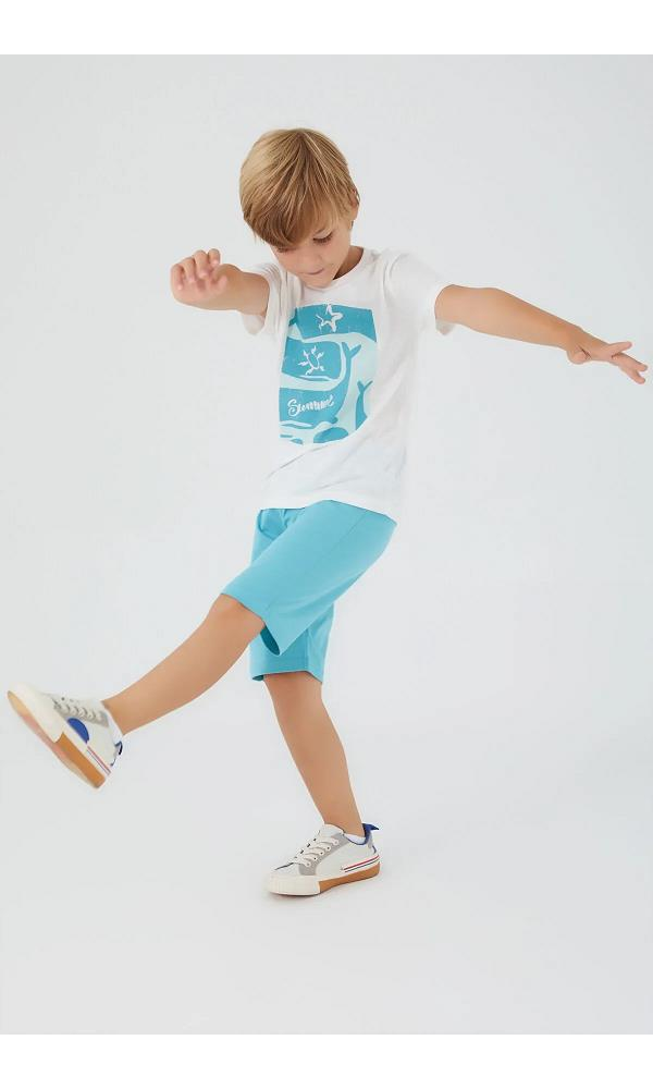 ROLY POLY RP3036-2 ERKEK ÇOCUK PİJAMA TAKIM KREM